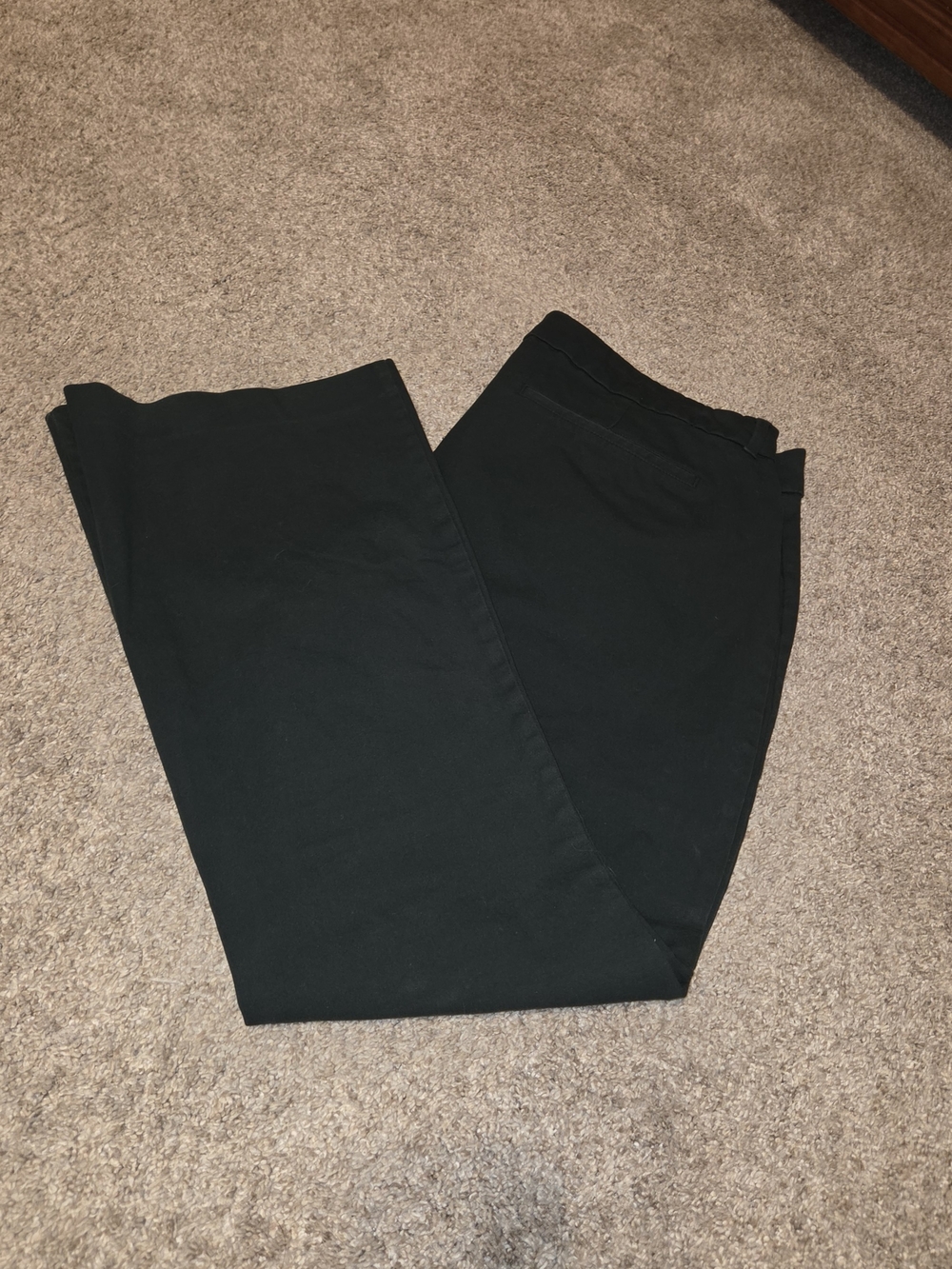 Old Navy Women's Dark Green Flare Pixie Pants, SIZE 18
